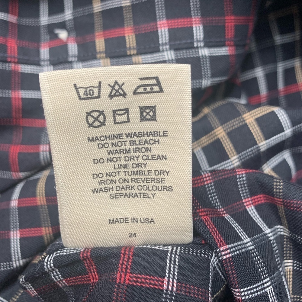 Burberry Patterned Button Down - Picture 5 of 5